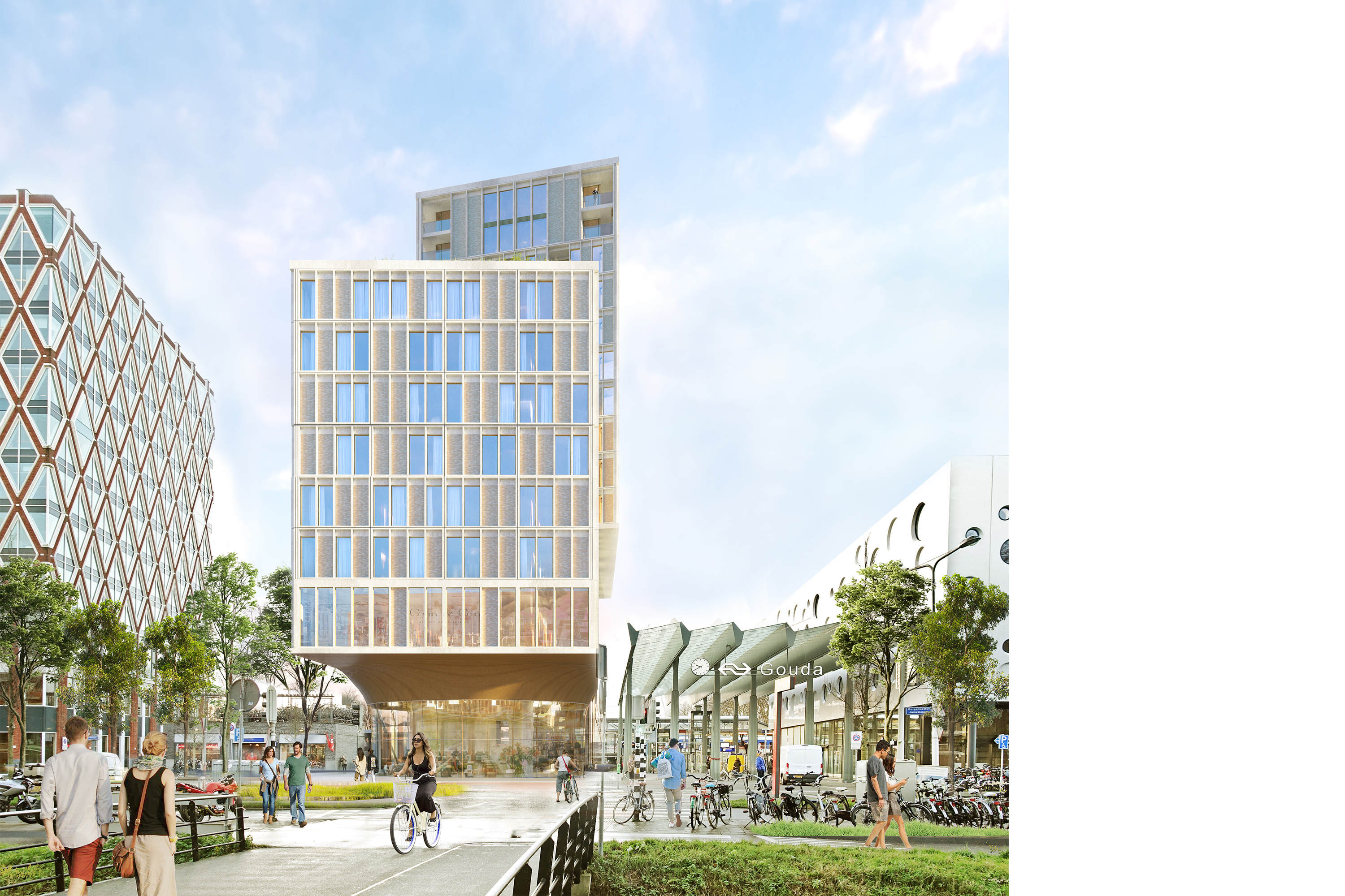 KCAP designs Kavel 5 in Gouda's station area for ABC Vastgoed